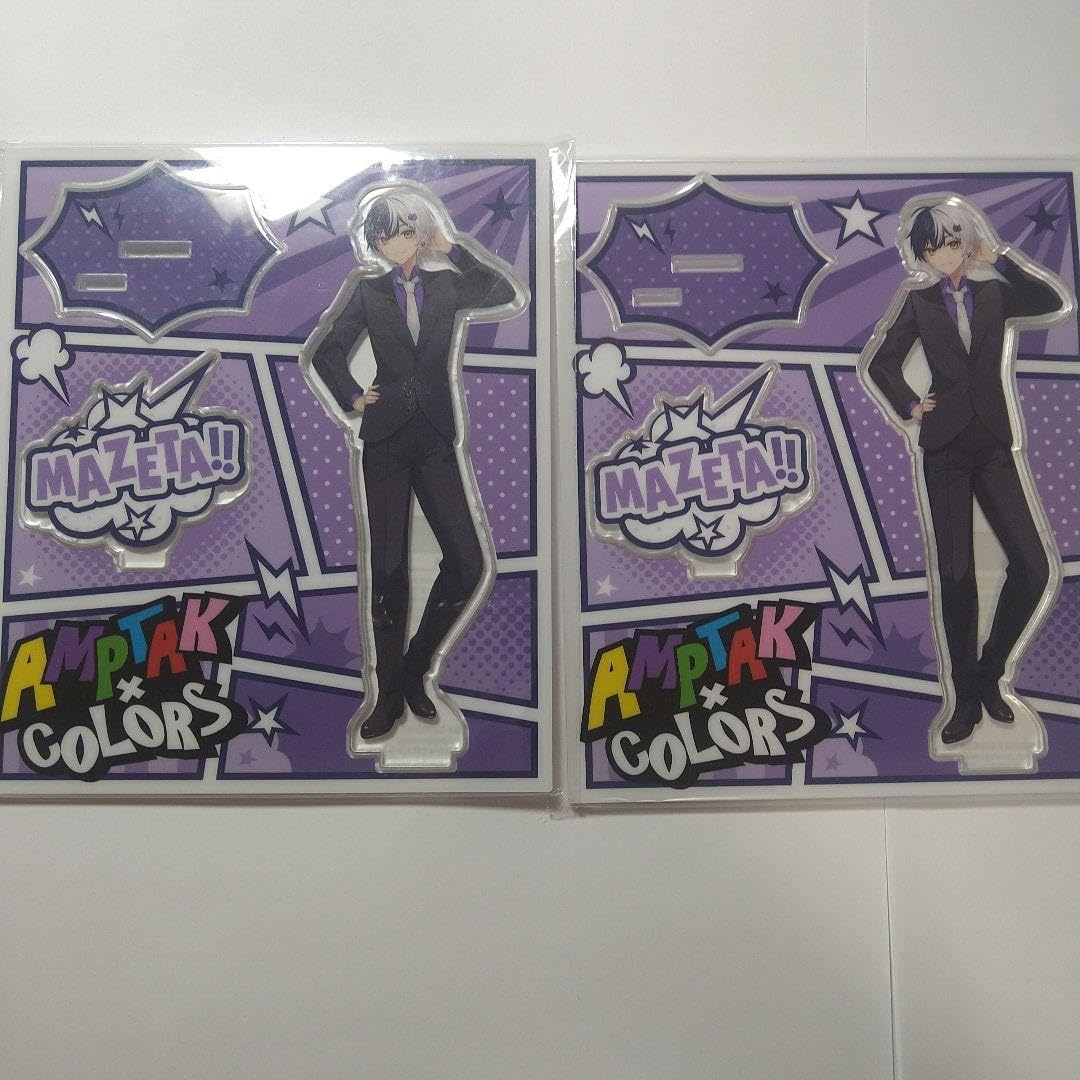 アンプタック まぜ太 アクリルスタンド 4点セット Amazon.co.jp: AMPTAK アンプタックカラーズ まぜ太くん グッズ